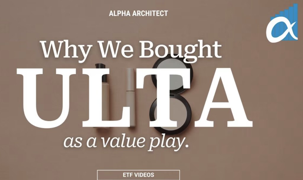 QVAL: We Bought ULTA as a Value Play